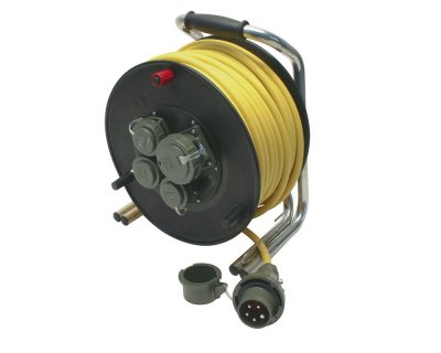 Prodlužovací kabel - buben 50m 400V - 230V DN