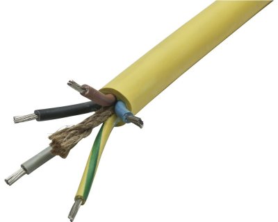 Kabel 3Gx2,5 H07RN-F 1m