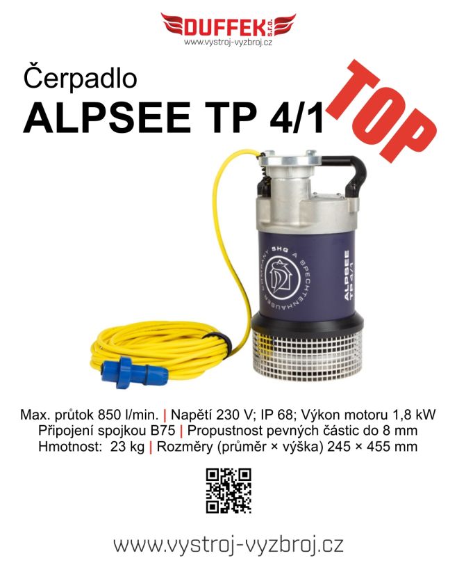 Vybíráš? Tak vybírej správně 😉 TOP čerpadlo ve své třídě 👍 #cerpadlo #topkvalita #shg #tp4/1 #alpsee #jsmezdeprovas...